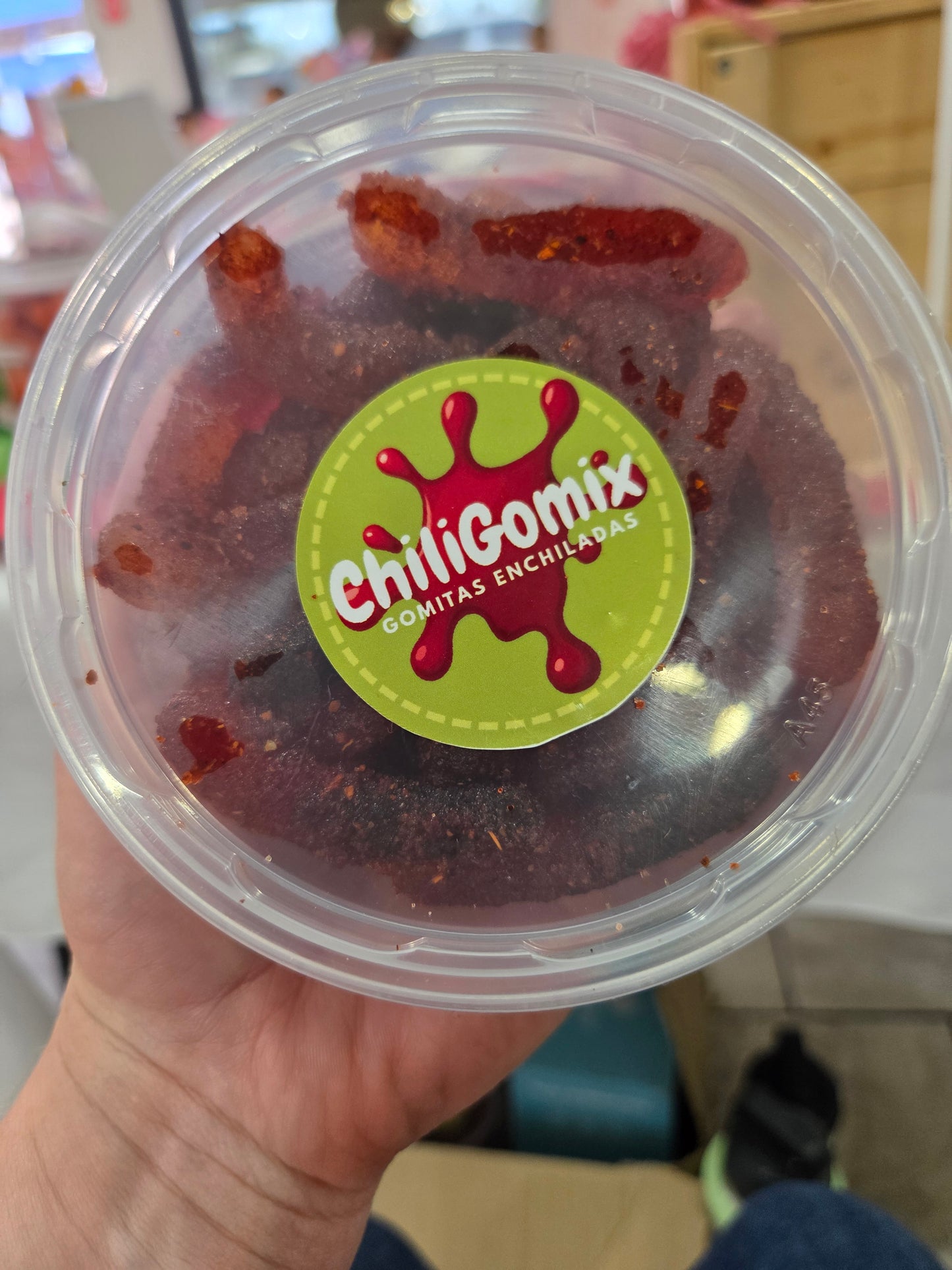 Gusanitos enchilados